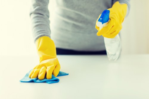 Commercial upholstery cleaning for seating in KT6