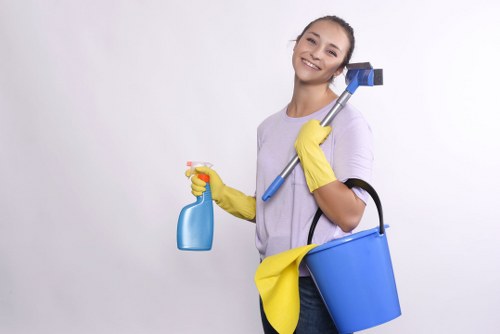 Regular office cleaning service for a business property in KT6
