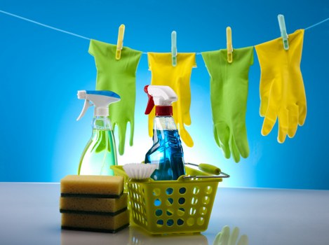 Notes and checklist used during a carpet cleaning complaint review